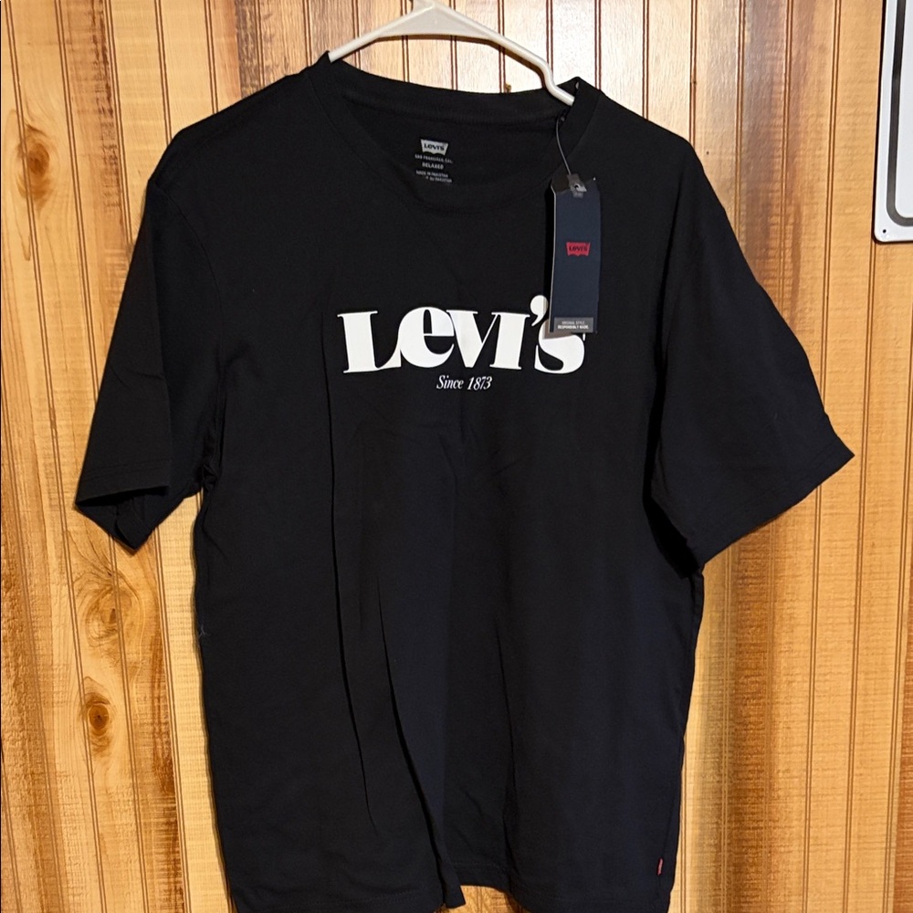 Levi's Men's Black Short Sleeve Tee